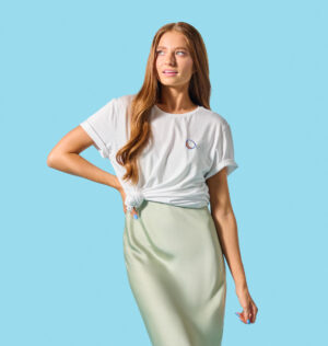 Coconut Crewneck Tee